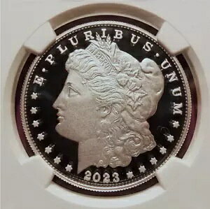 2023 S-MORGAN $-NGC PF70 UC-���������[�X- �p�[�t�F�N�g�R�C��-KM#110a TOK-051