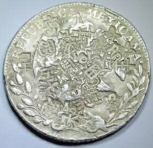 1860 Chopmarks ���L�V�R �V���o�[ 8 ���A�� �L���b�v�ƃ��C ���x���^ �h�� 1800 �N�� 8R �R�C��
