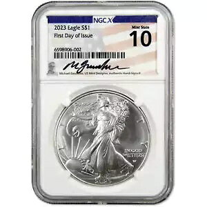 2023 AJ Vo[ C[O MS10 NGCX $1  Gaudioso SKU:OPC92