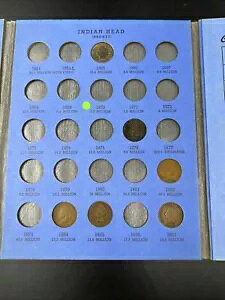 CfBA wbh Zg p[V X^[^[ Zbg 1865 - 1909 27 Circ Coins in Whitman Folder