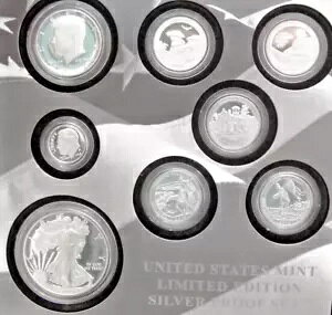 2016 �č������ǌ���G�f�B�V���� �V���o�[ �v���[�t �Z�b�g ? 8 �R�C�� ? �{�b�N�X & COA