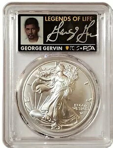 2021 1 IX Vo[ $1 Legends Life EAGLE MS70 񐶎Y T2 W[W W[ RC