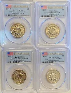 2020 Cmx[V h PCGS MS66 P D AB - 4 RC Zbg t@[Xg XgCN MA