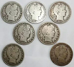 7 ̃ 1906-1909 Vo[ o[o[ n[t_[ 50c č^Cv RC ω~ YG