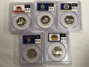 5 bg 2005-S NbhBNH[^[ PCGS PR70DCAM CA KS MN ܂ WV