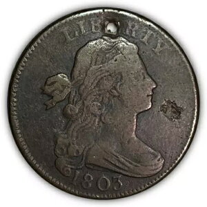 1803 �X���[�� �f�C�g�A�t���N�V���� S-260 �h���[�v �o�X�g �Z���g ���ɍׂ��� VF+ �R�C���� #10832