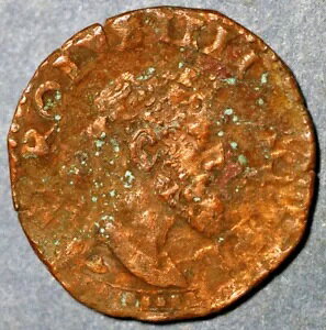 イタリアの州ナポリ 2 カヴァッリ コン コロナ銅貨