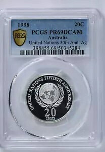 I[XgA 1998 v[t 20 Zg A - PCGS PR 69 DCAM