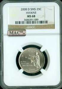 2008 D nC NH[^[ NGC MS68 SMS PQ 2ND FINEST REGISTRY A MAC X|bgX *