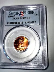 2006-D �T�e���d�グ �����J�[�� �������A�� �Z���g �y�j�[ PCGS MS69RD