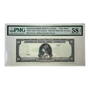 American Bank Note Co. ABNC 10 jbg 1929 (ND1960-70 N) eXgm[gW{ PMG58