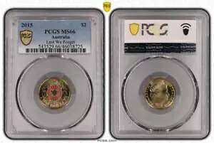 I[XgA 2015 bh YȂ悤 $2 RC PCGS MS66 #8725