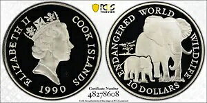 1990 NbN 10 h v[t Vo[ Ŋ뜜̖쐶 - PCGS PR 69 DCAM