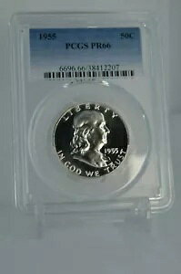 CgJIbN PR66 1955 PCGS O[hVo[ n[t_[ v[t RC g[I