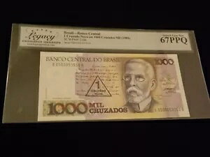 1989 uW 1 NTh m@ PCGS 67 PPQ