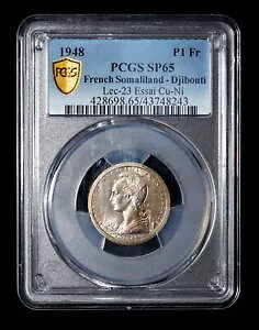PCGS SP65 1948 �t�����X�̃\�}�������h - �W�u�` Essai 1 �t���� (�p�^�[��)