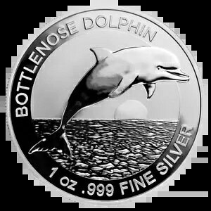 2019 ドルフィン ボトルノーズ銀貨 - オーストラリア - 投資コイン - 1オンス PC-
