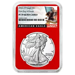 2024-W v[t $1 AJ Vo[ C[O NGC PF70UC FDI ubN x bh RA