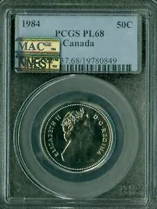 1984 Ji_ 50 Zg PCGS PL68 MAC ōO[h MAC X|bgX *