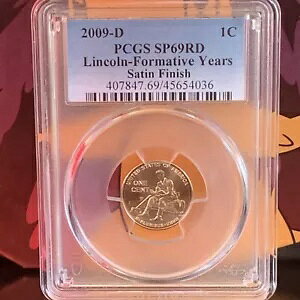 2009 D �����J�[���`���� 1c �Z���g PCGS SP69RD �T�e���d�グ