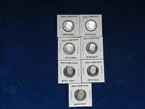 2010 �N�ォ�� 2016 �N��� GEM �v���[�t ���[�Y�x���g �_�C���̃Z�b�g (7 �R�C��) 90% �V���o�[