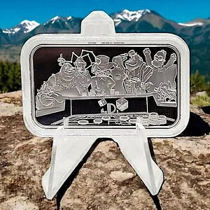 �I�[���`�b�v + ���b�N���X ���^�� 1 �I���X .999 �V���o�[ 2024 �R�C�� �V���[ �v���[�t �o�[ - #69/100