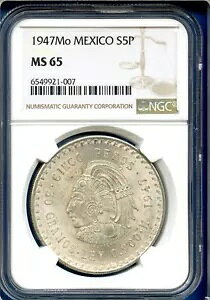 1947 Mo LVR NGC MS65 Vo[ 5 y\ S5P VR y\ NAEebN RC MS-65