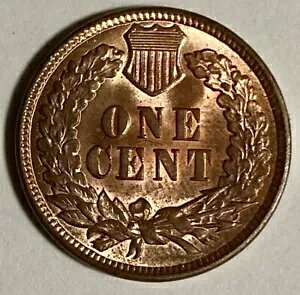 1891 アメリカ ペニー - 1 セント インディアン ヘッド - UNC