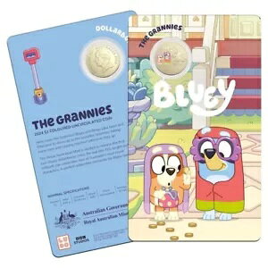 Grannies - Bluey Coin Dollarbucks $1 ������ 2024 �I�[�X�g�����A���背�A