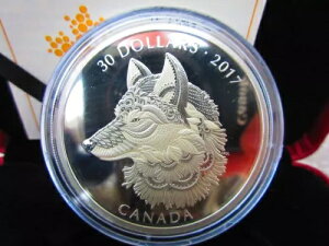 2017 GREY WOLF �[���^���O�� �A�[�g 2 �I���X �V���o�[ �v���[�t �R�C�� $30 �J�i�_ RCM