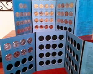 Cmx[V h BU (50) Vol 1&2 Whitman Folders 2018-2029 P&D-U I!!