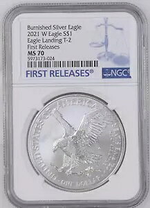 EAGLE ON THE FACE 2021-W ^Cv 2 o[jbVVo[ C[O NGC MS70 [X