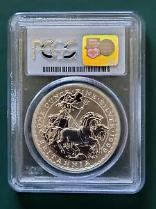 1999 英国コイン UK ブリタニア 958 1 オンス シルバー PCGS MS68