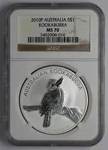 2010 I[XgA Vo[ $1 CJZ~ NGC MS 70