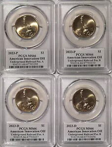 2023 P&D InCI Cmx[V h 1 hnSS PCGS MS66 |WV A&B