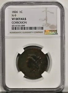 1826 [W Zg Rlbg wbh N-9 NGC VF ڍ CRROSION O[h RC 1645 36832