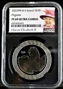 2022PM B.V. �A�C�����h $10 �y�K�T�X �R�C�� NGC PF 69 �E���g�� �J���I