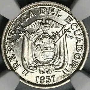 1937 NGC MS 65 �G�N�A�h�� 5 �Z���^�{�X GEM BU �R�C�� (21021403C)