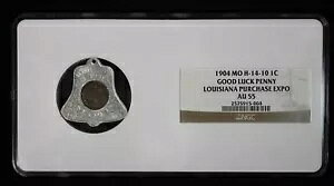 1904 MO-H-14-10 1 Zg Obh bN IHC- LA wGLX| NGC AU-55 OTQ2726/BNX