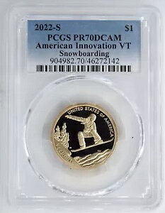 2022-S AJ Cmx[V v[t $1 VT Xm[{[h PCGS PR70DCAM 272142