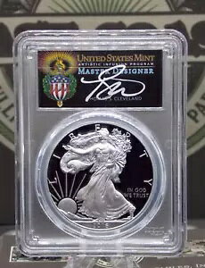 2016 W �v���[�t �V���o�[ �C�[�O�� $1 PCGS PR70 DCAM (2019) WP Hoard MASTER DESIGNER