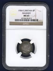 COh Gh[h 7  1904 N 4 yX }EfB RC  F NGC MS65