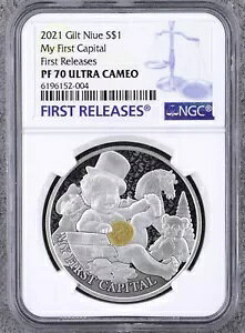 NGC PF70 UC 2021 �M���g �j�E�G 1/2 �I���X �V���o�[ �R�C�� - ���̍ŏ��̕� (�L���s�^��)