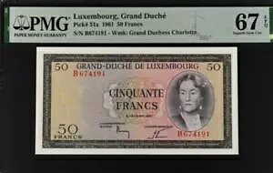 1961 NZuN 50 t P51a  UNC PMG 67