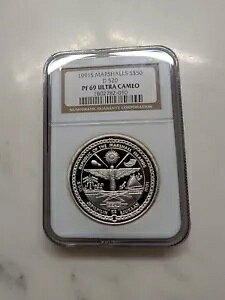 1991 }[V ACh D.520 񎟐E v[t $50 1IX Vo[ gbv |bv NGC PF69 JI