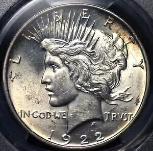 1922 D s[X h PCGS MS 63 炩ȕ\ʂɔTě