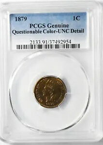 1879 1c CfBA wbh yj[ 1 Zg US PCGS Unc ڍ