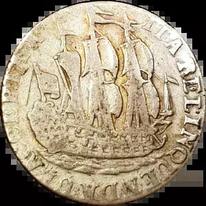 �I�����_ - Zeeland 6 Stuivers 1766 Stuiver �����K���I���D �V���o�[ ���A