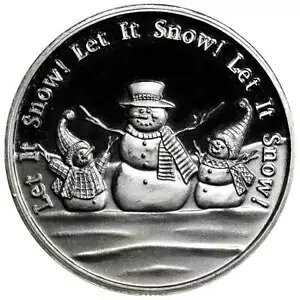1 �I���X Let it Snow �X�m�[�}�� .999 �t�@�C�� �V���o�[ ���E���h