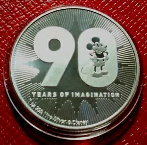 2018 NIUE fBYj[ ~bL[}EX 90 N̑z 1 IX 999 Vo[ $2 RC